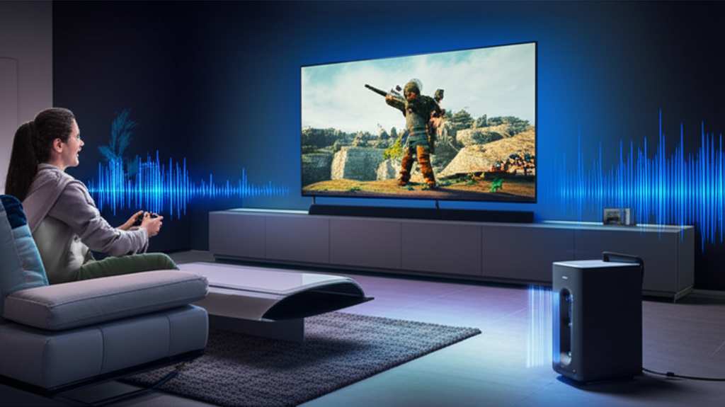 Generate a high-quality, relevant image prompt for an article about: Can I Connect Bluetooth Speaker