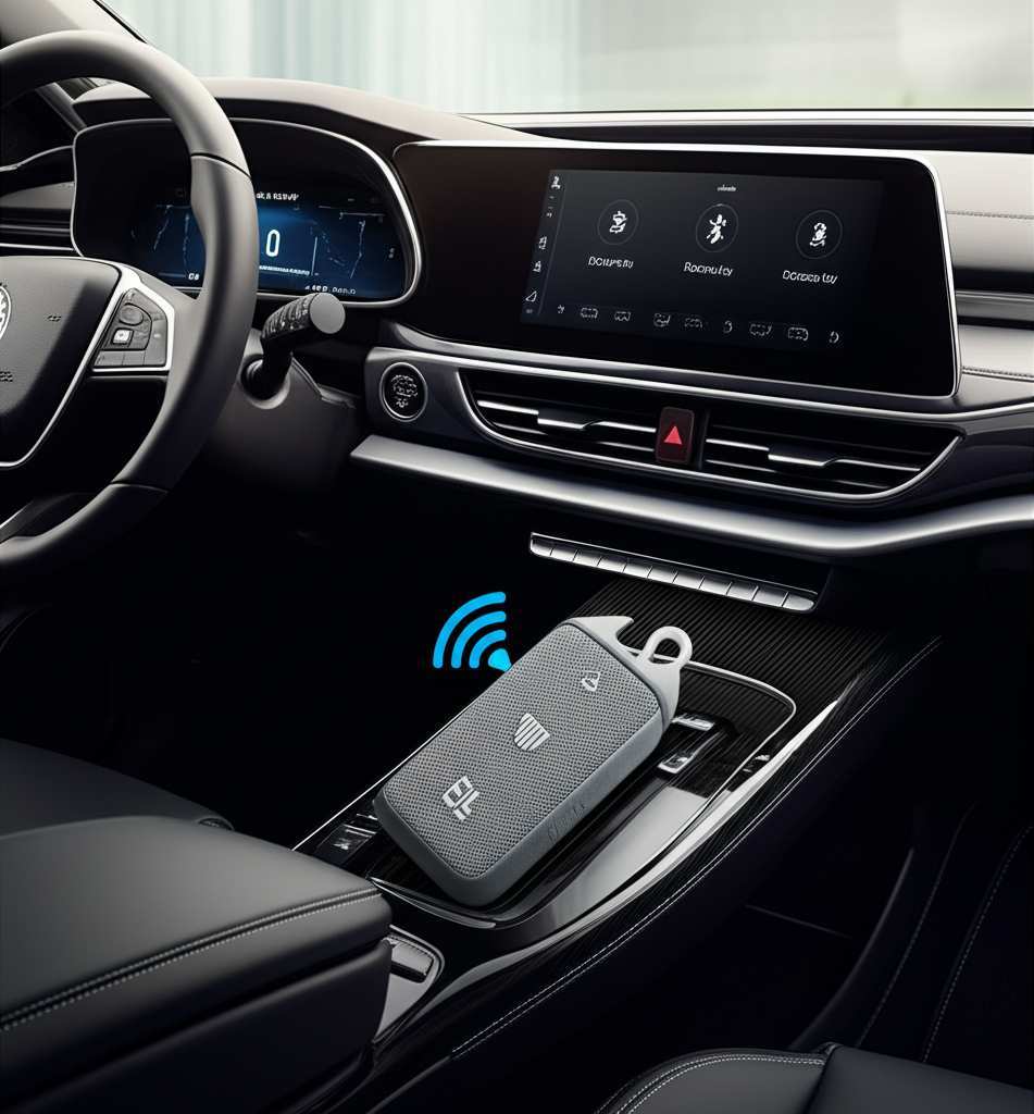 Generate a high-quality, relevant image prompt for an article about: How To Connect EV Speaker Bluet