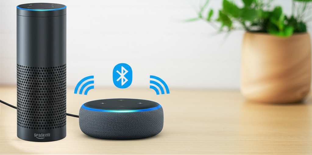 Generate a high-quality, relevant image prompt for an article about: How To Turn Alexa Into Bluetoot