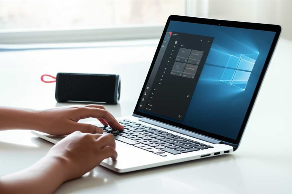 Generate a high-quality, relevant image prompt for an article about: How to Connect Bluetooth Speake