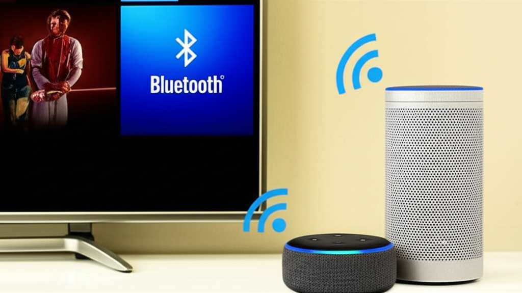 Generate a high-quality, relevant image prompt for an article about: Can I Use Alexa As Bluetooth Sp