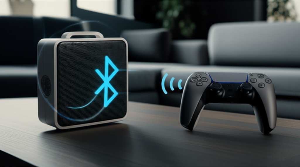 Generate a high-quality, relevant image prompt for an article about: How To Connect Bluetooth Speake