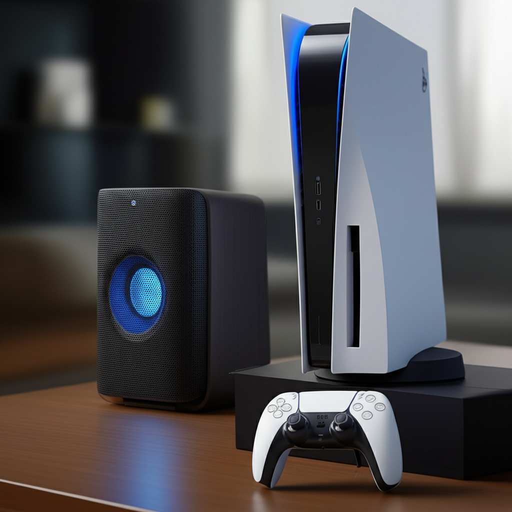 Generate a high-quality, relevant image prompt for an article about: How To Connect Bluetooth Speake