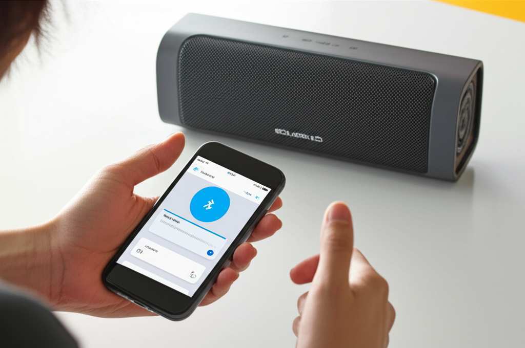 Generate a high-quality, relevant image prompt for an article about: How To Connect Bluetooth To Spe