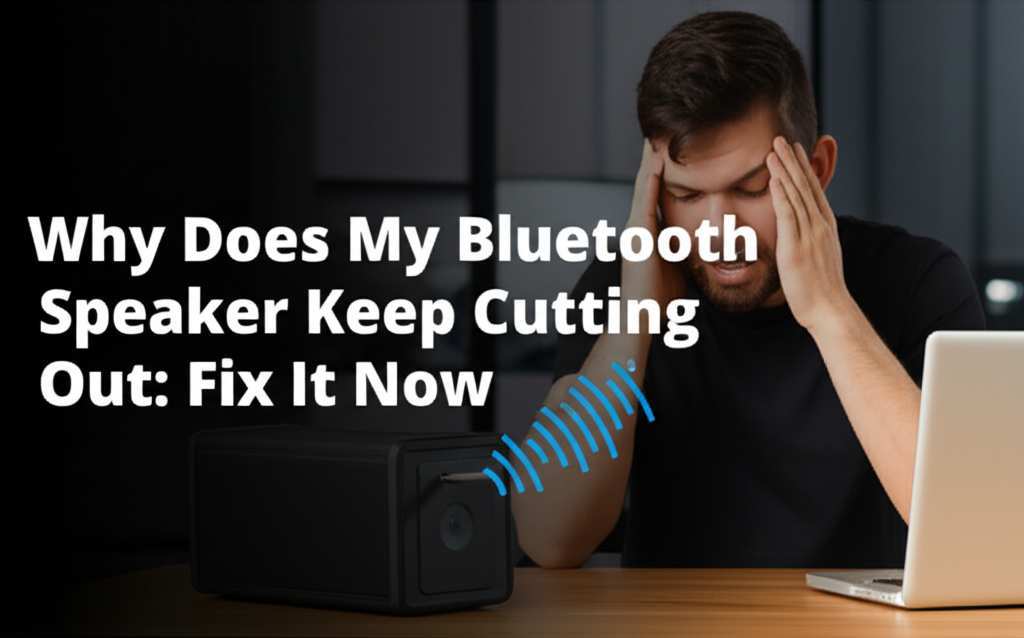 Generate a high-quality, relevant image prompt for an article about: Why Does My Bluetooth Speaker K