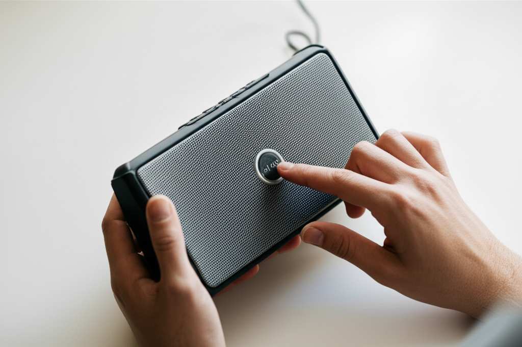 Generate a high-quality, relevant image prompt for an article about: How To Use Altec Lansing Blueto