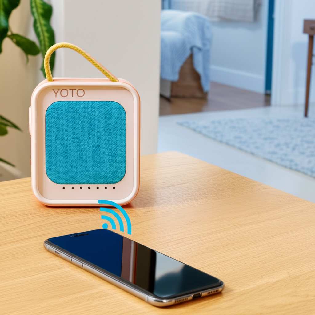 Generate a high-quality, relevant image prompt for an article about: How To Use Yoto As Bluetooth Sp