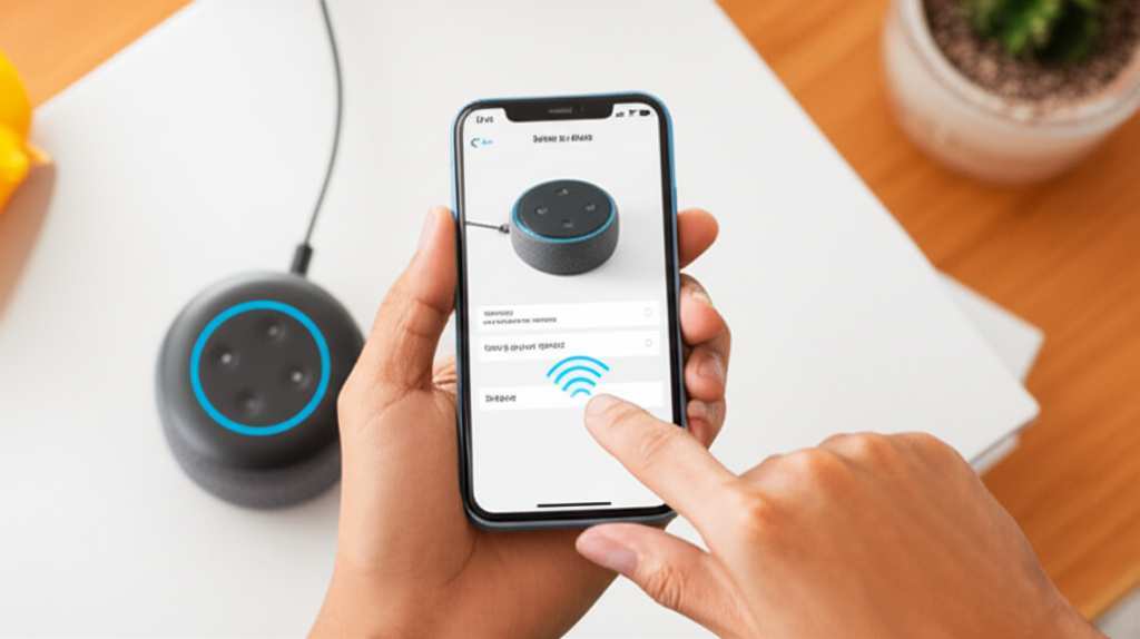 Generate a high-quality, relevant image prompt for an article about: How To Bluetooth To Alexa Speak