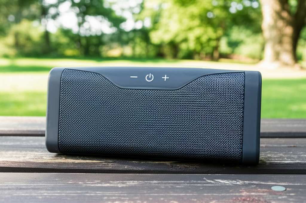 Generate a high-quality, relevant image prompt for an article about: How Long Does a Bluetooth Speak