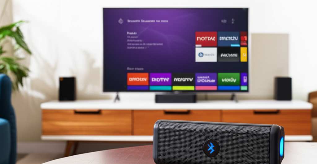 Generate a high-quality, relevant image prompt for an article about: How To Connect Bluetooth Speake