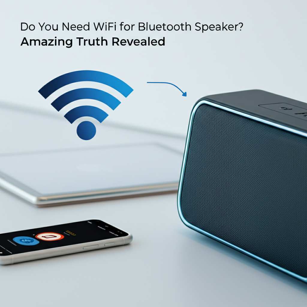Generate a high-quality, relevant image prompt for an article about: Do You Need WiFi For Bluetooth