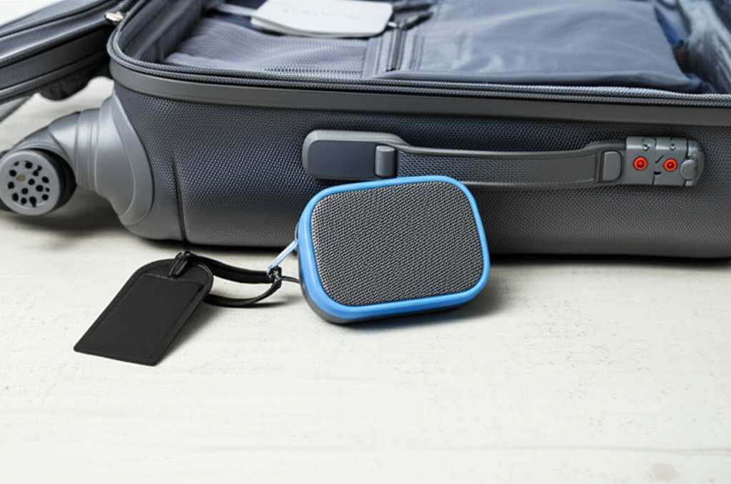Generate a high-quality, relevant image prompt for an article about: Can A Bluetooth Speaker Go In C