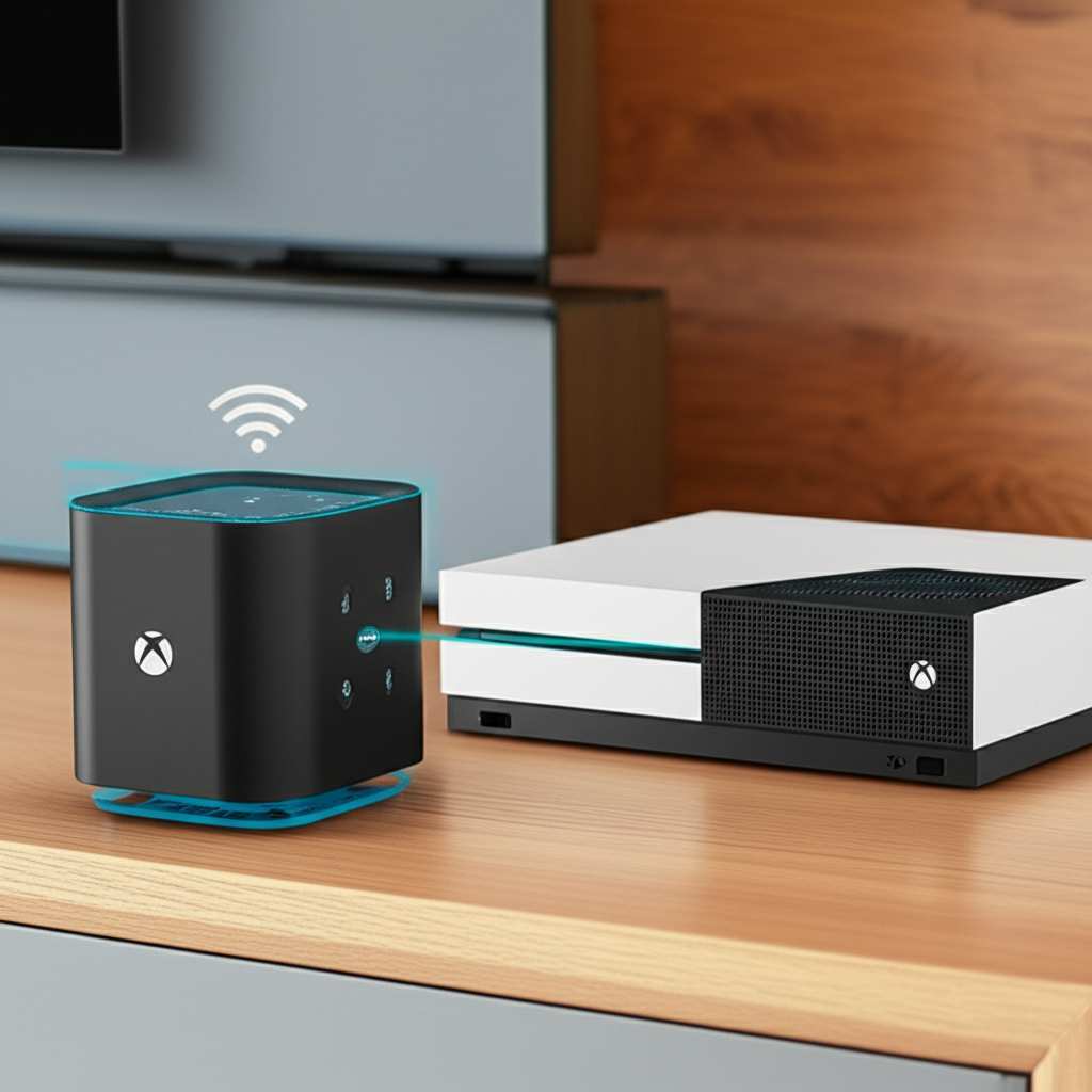 Generate a high-quality, relevant image prompt for an article about: How to Bluetooth Speaker to Xbo