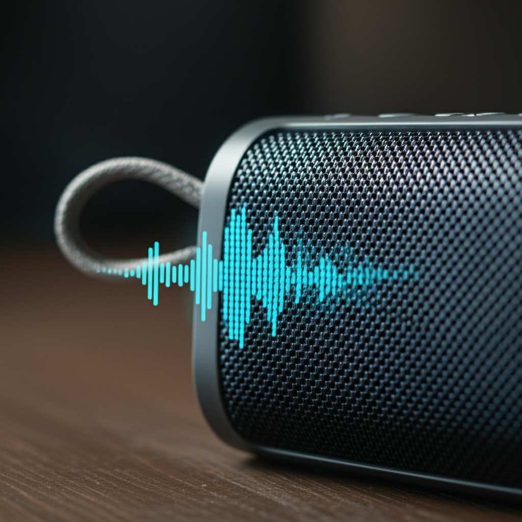 Generate a high-quality, relevant image prompt for an article about: Why Is My Bluetooth Speaker Cra