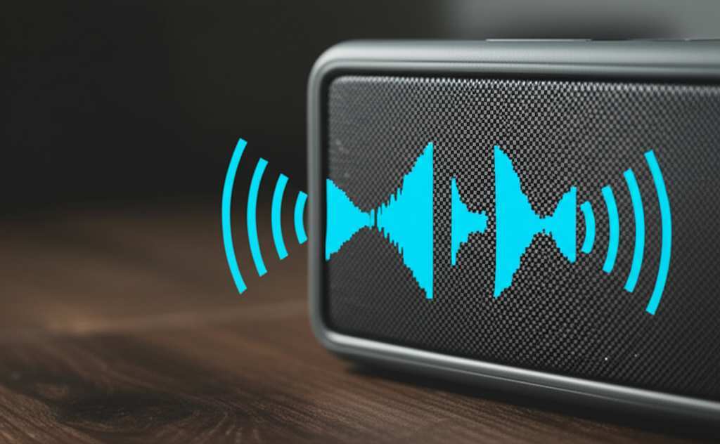 Generate a high-quality, relevant image prompt for an article about: Why Is My Bluetooth Speaker Cra