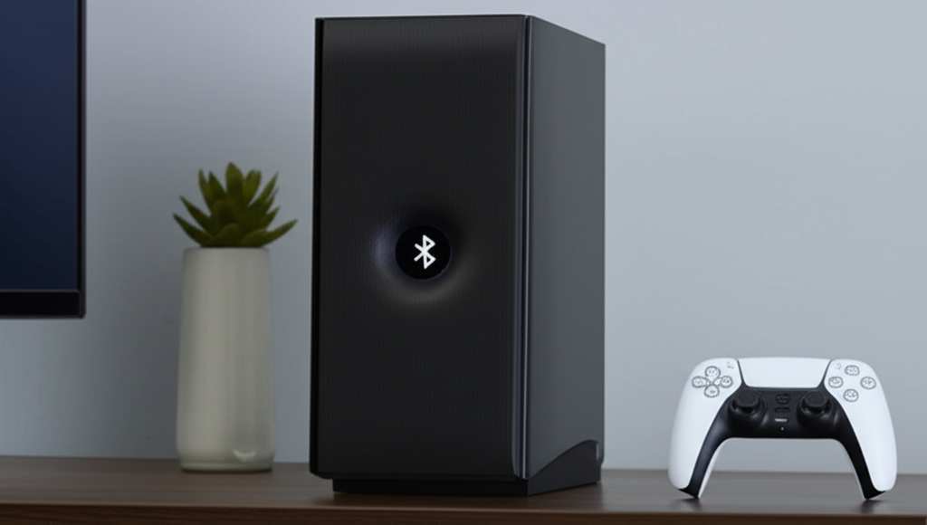 Generate a high-quality, relevant image prompt for an article about: How To Connect PS5 To Bluetooth