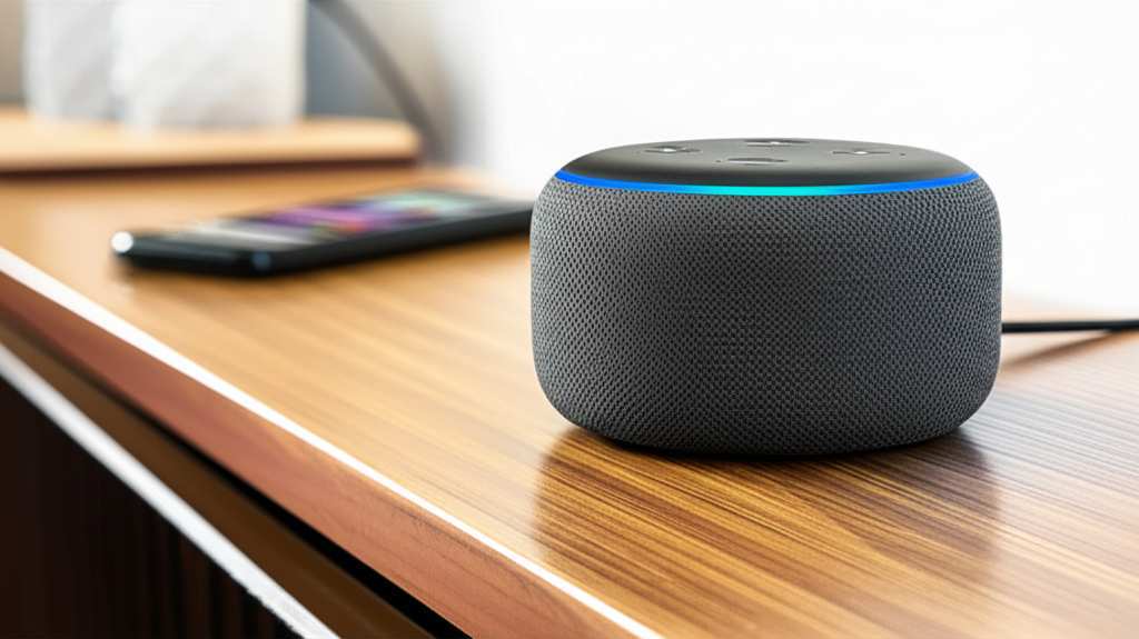Generate a high-quality, relevant image prompt for an article about: Can I Use Amazon Echo As Blueto