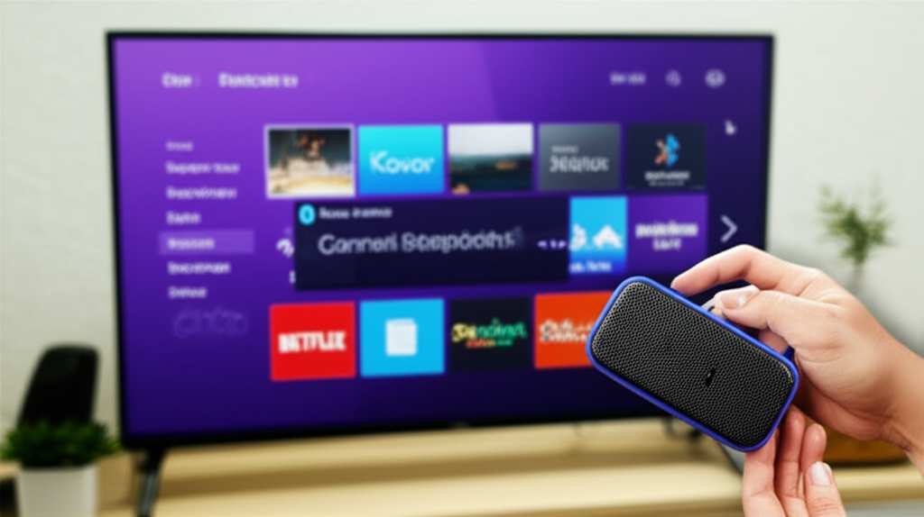 Generate a high-quality, relevant image prompt for an article about: How To Connect Bluetooth Speake