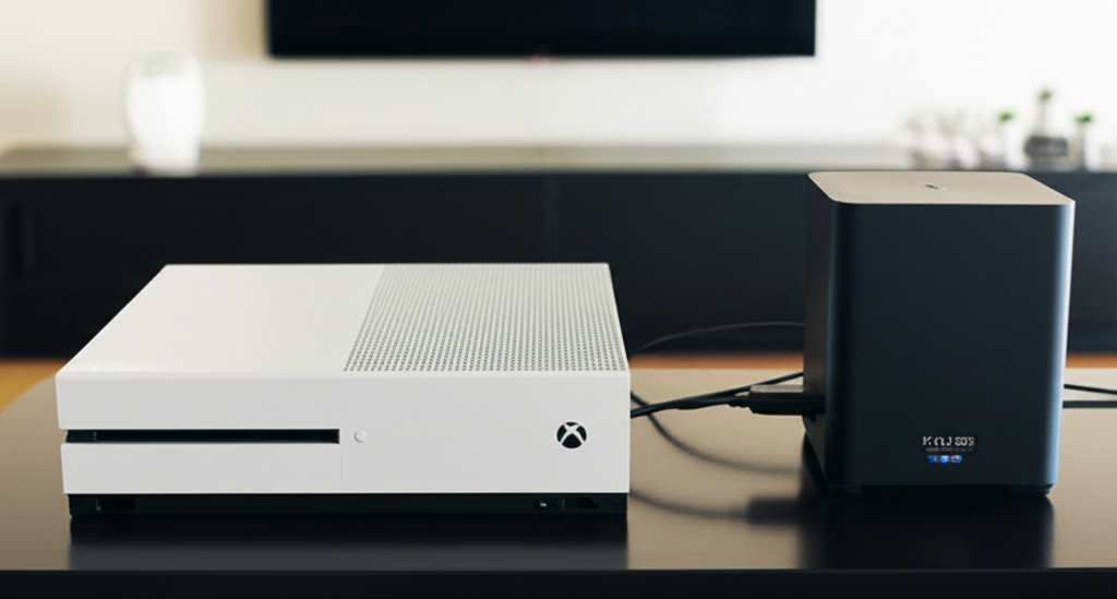 Generate a high-quality, relevant image prompt for an article about: How To Connect Xbox One To Blue