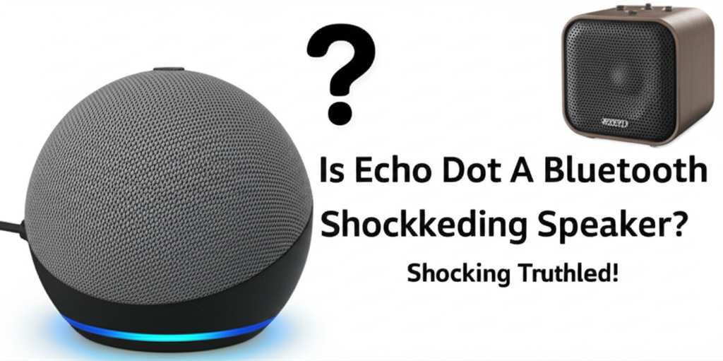 Generate a high-quality, relevant image prompt for an article about: Is Echo Dot A Bluetooth Speaker