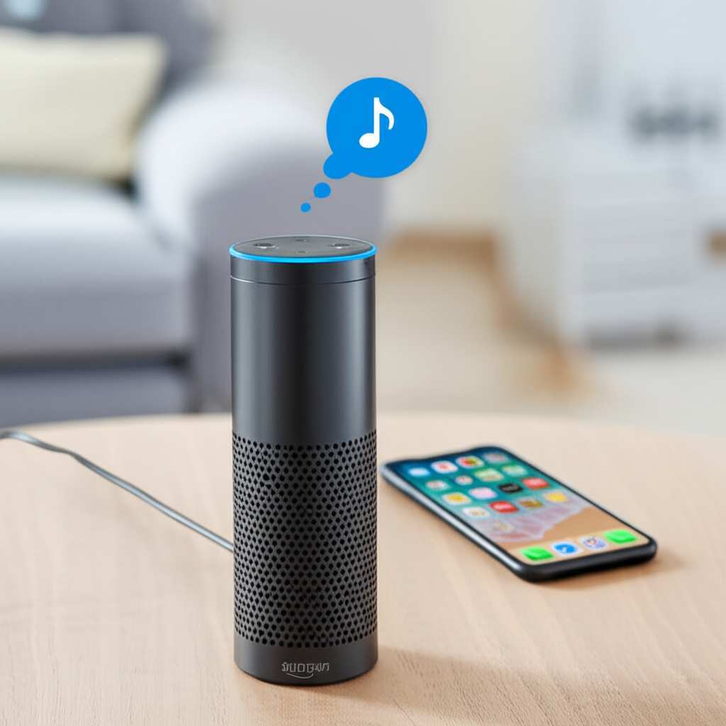 Generate a high-quality, relevant image prompt for an article about: Can Alexa Act As Bluetooth Spea