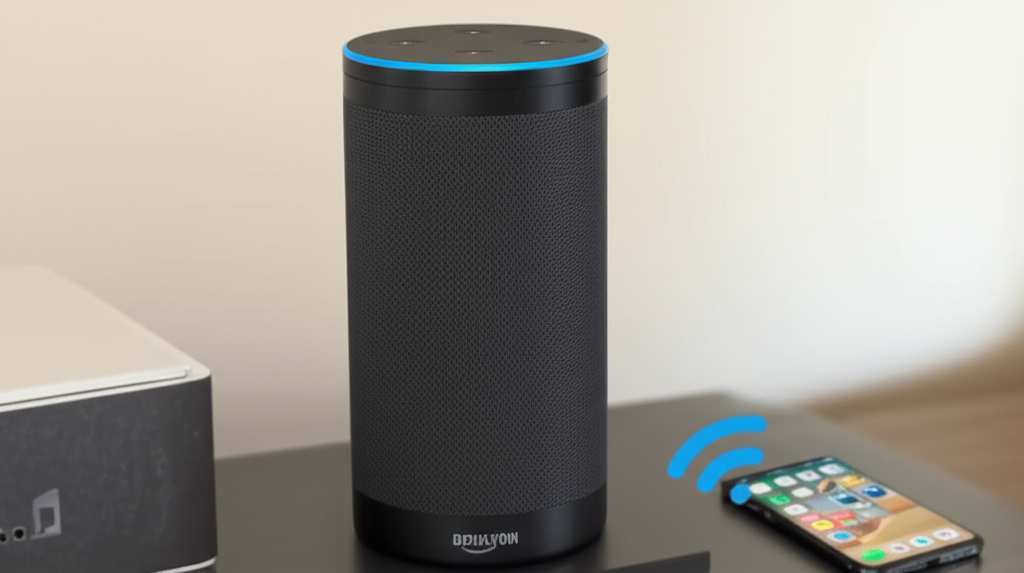 Generate a high-quality, relevant image prompt for an article about: Can You Use Amazon Echo As Blue