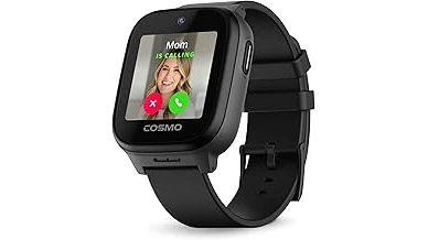 The image shows several colorful smartwatches for kids, highlighting best-selling options for ages 8-12.