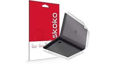 The image shows a sleek laptop adorned with a vibrant, patterned skin, highlighting the most popular Macbook Pro skin styles.