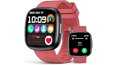 The image shows a sleek smart watch displayed alongside a phone, highlighting the top 5 smart watches for Pixel 8 Pro.