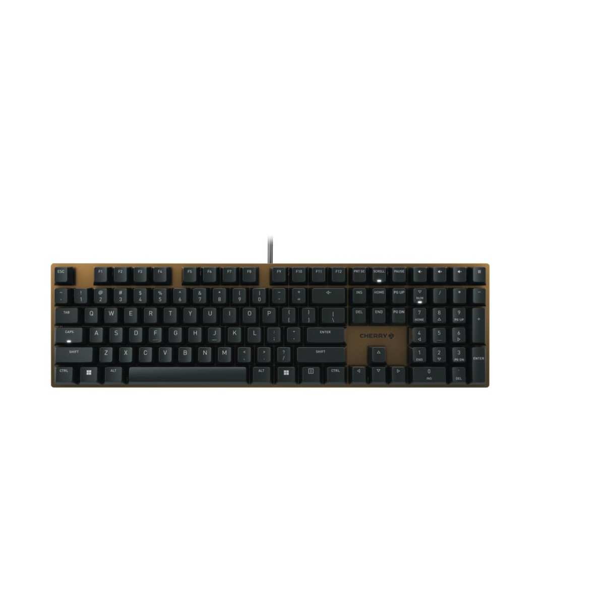 Cherry KC 200 MX Mechanical Office Keyboard with New MX2A switches. Modern Desig