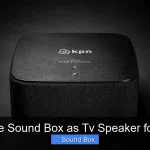 Can I Use Sound Box as Tv Speaker for Movies