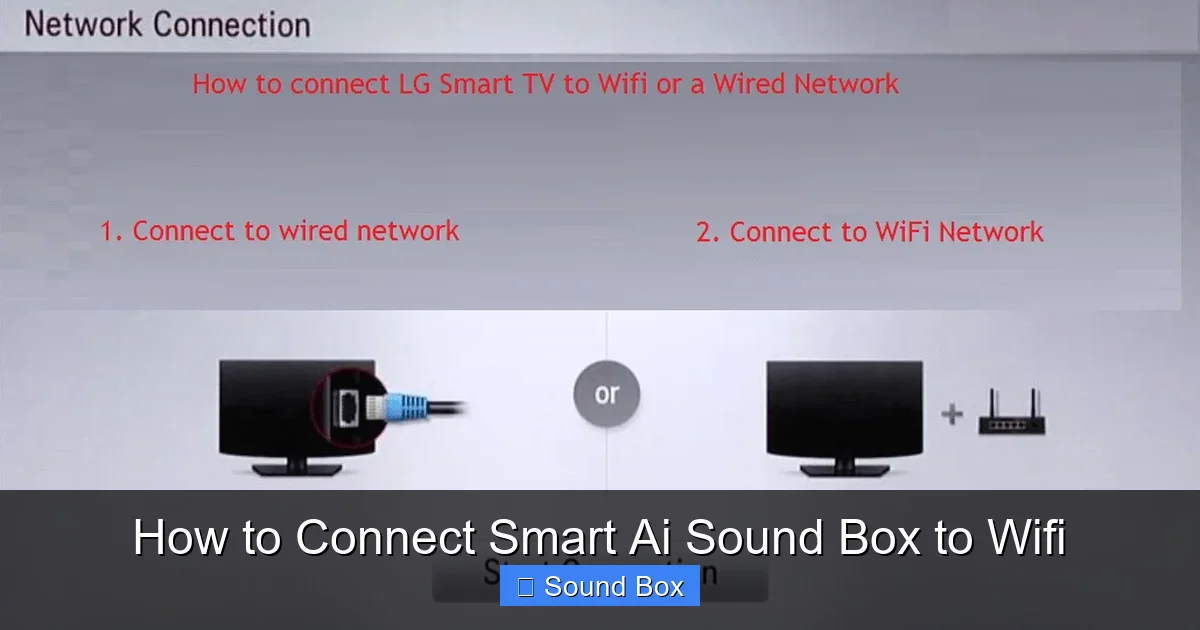 How to Connect Smart Ai Sound Box to Wifi