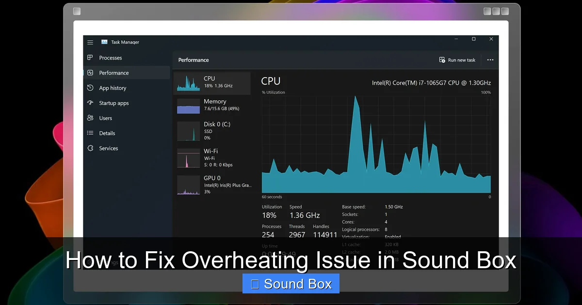 How to Fix Overheating Issue in Sound Box