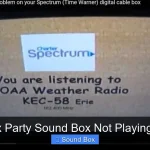 How to Fix Party Sound Box Not Playing from Usb
