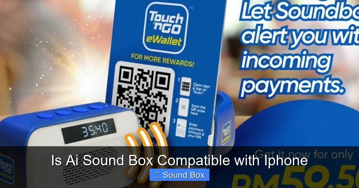 Is Ai Sound Box Compatible with Iphone