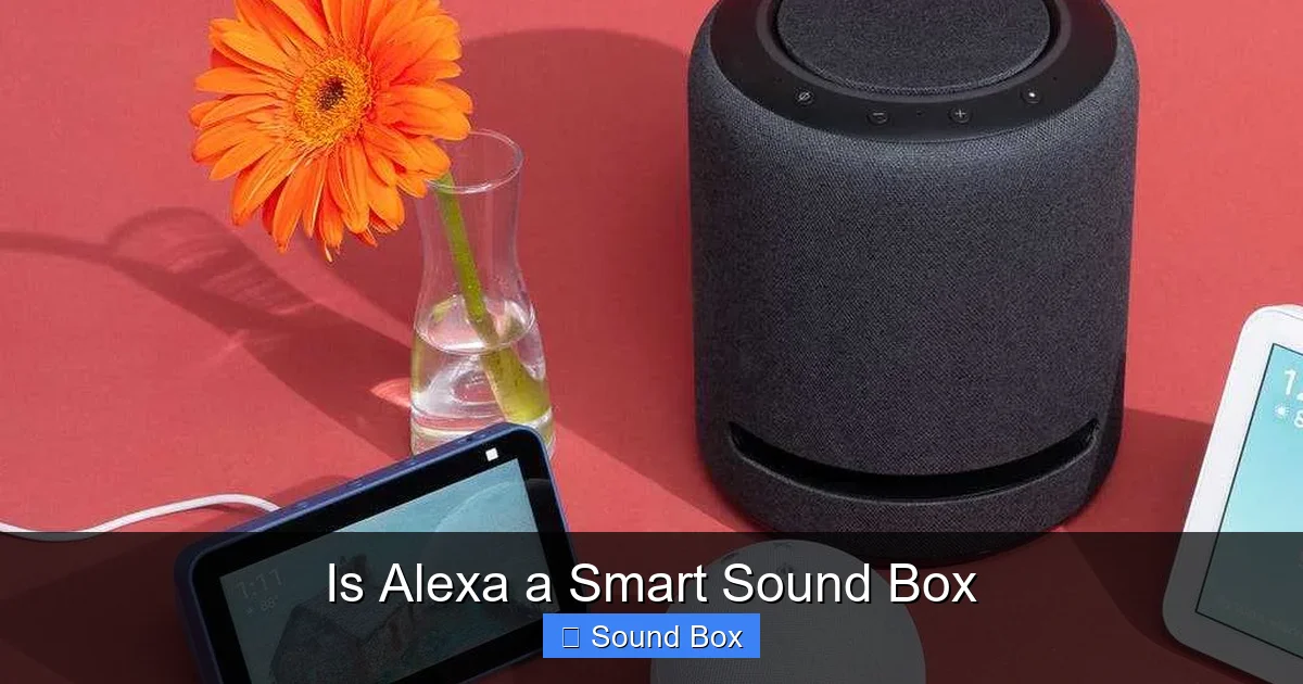 Is Alexa a Smart Sound Box