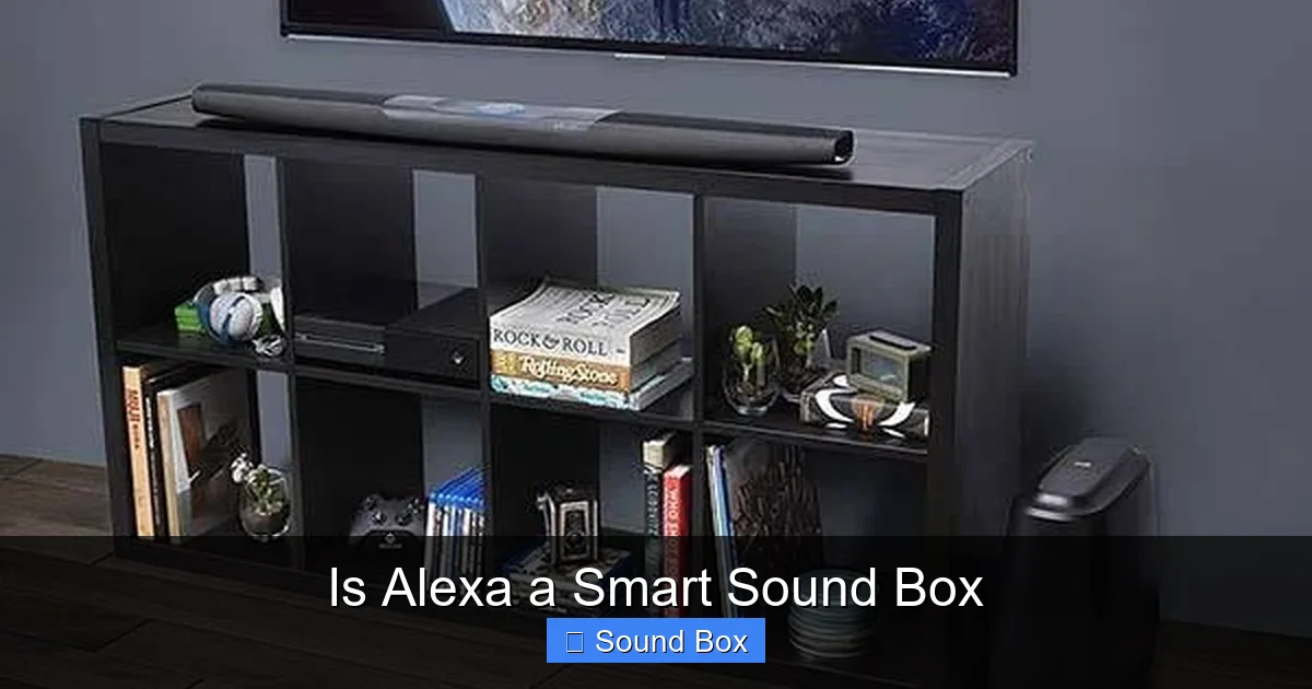 Is Alexa a Smart Sound Box