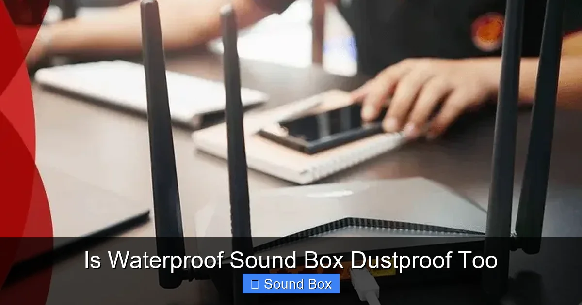 Is Waterproof Sound Box Dustproof Too