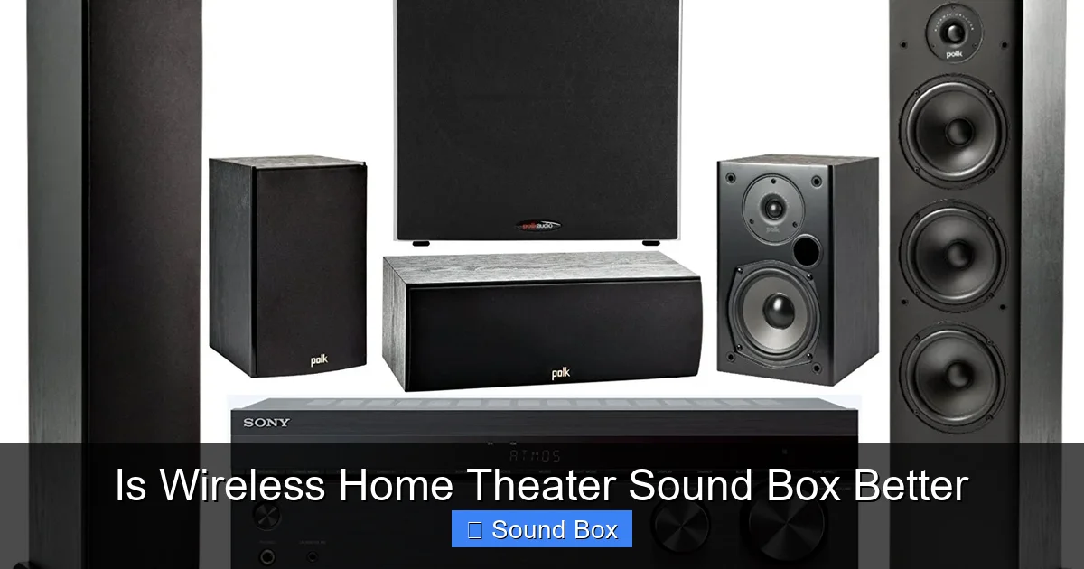 Is Wireless Home Theater Sound Box Better