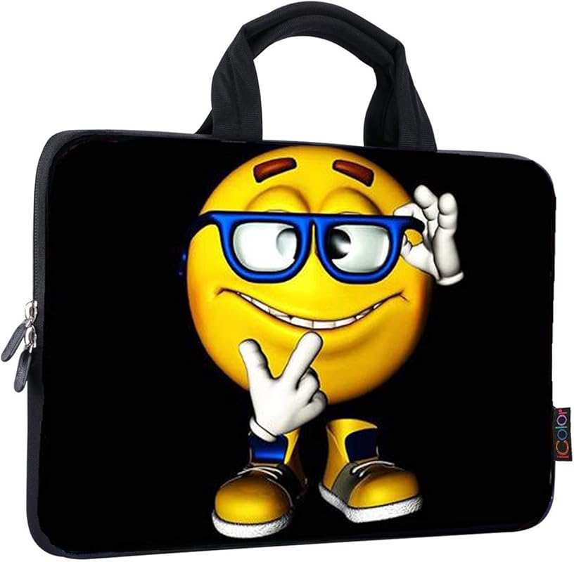 iColor 15.6-inch Laptop Handle Bag Case for MacBook/Chromebook, Neopre