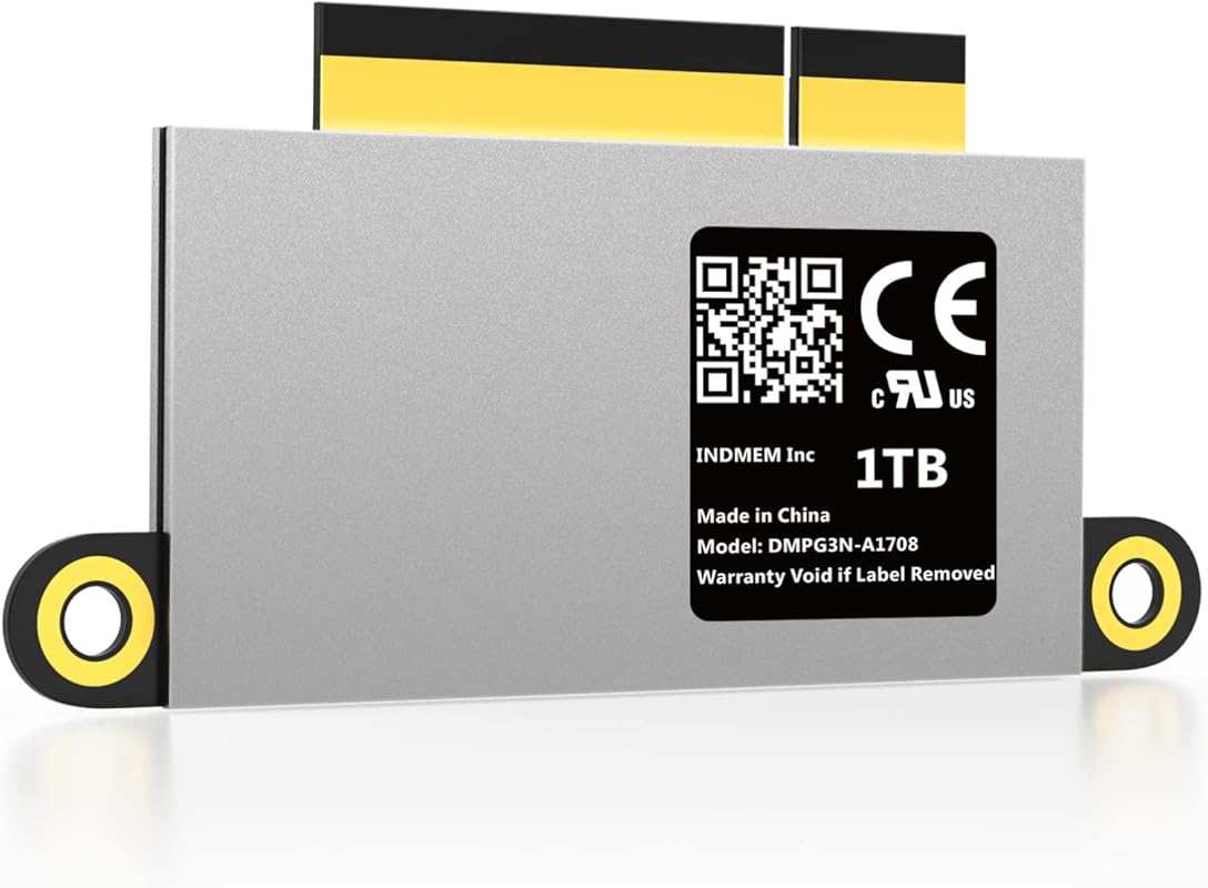 INDMEM 1TB NVMe PCIe SSD Upgrade Kit for MacBook Pro A1708 (2016-2017)