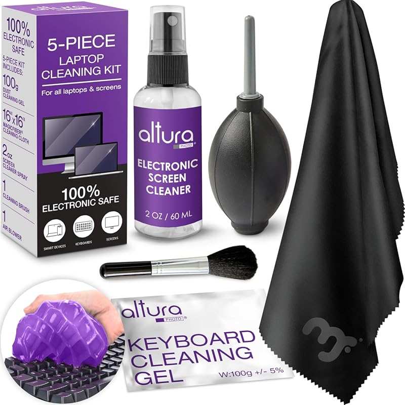 All-in-One Electronic Screen Cleaner Kit for Computers, MacBooks, iPho