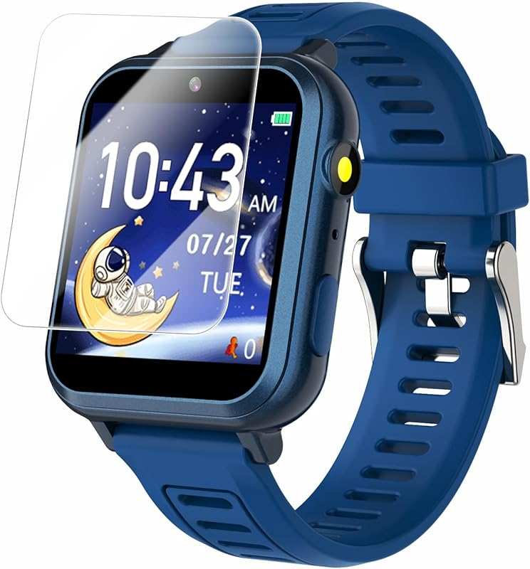Cosjoype Kids Game Smart Watch: HD Touch Screen with 39 Games, Camera,