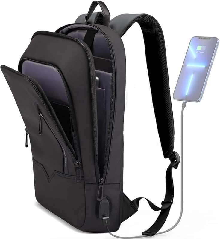 hk Slim Business Backpack for Men, 15.6