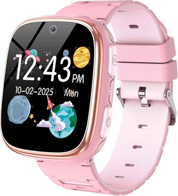 Kids Smart Watch: 26 Games, Camera, Music Player, Pedometer, Flashligh