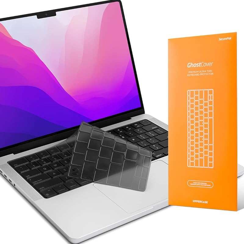 GhostCover Ultra Thin Keyboard Cover for MacBook Pro 14/16 & Air 13/15