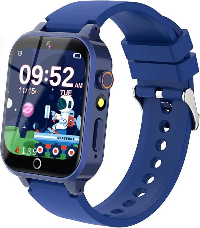 Cosjoype Upgrade Kids Smart Watch: 39 Games, HD Camera, MP3 Player, Ha