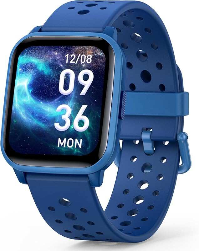 Kids Smart Watch with 19 Sports Modes, Sleep Tracker, Pedometer, Birth