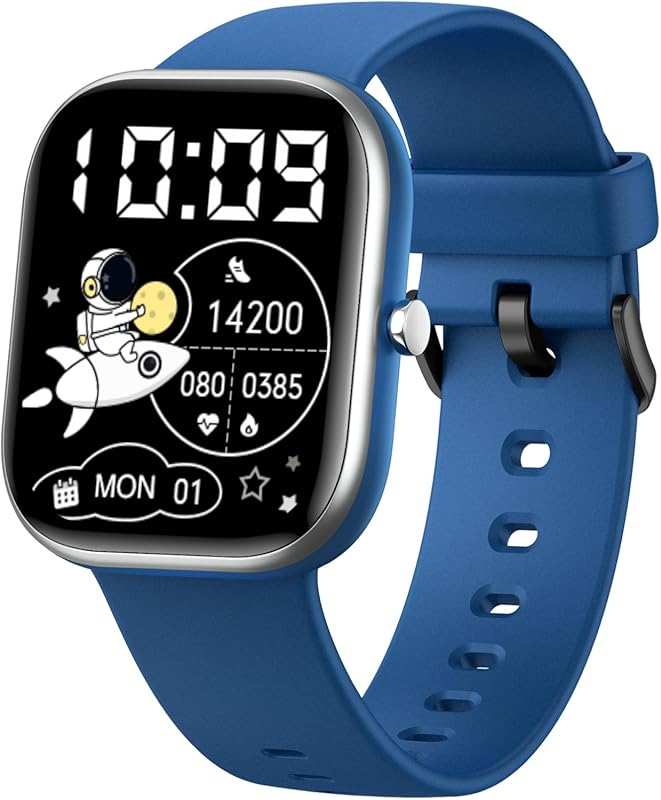 Kids Smart Watch: No Phone Needed, 19 Sport Modes, IP68 Waterproof Fit