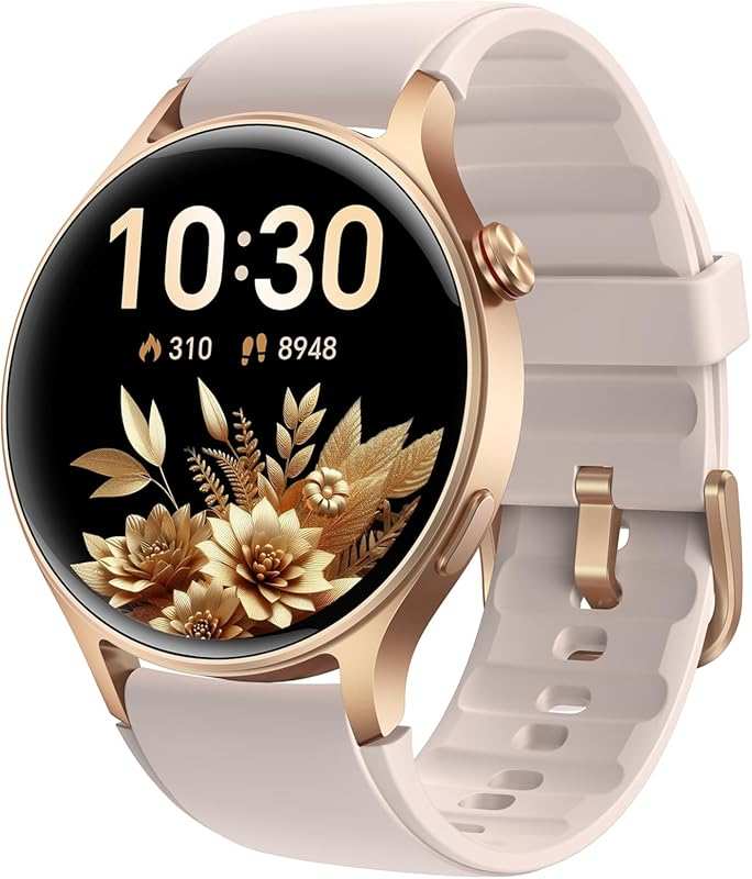 Smart Watch for Women: 1.32'' AMOLED, Call/Text, 110+ Sport Modes, Hea